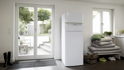 pompa ciepła w pomieszczeniu gospodarczym