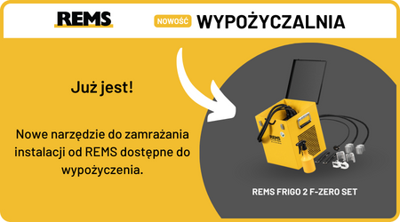 Już jest! Nowe urządzenie do zamrażania instalacji możliwe do wypożyczenia!