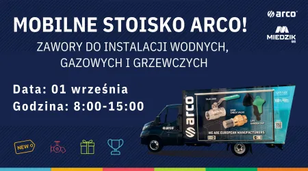 Mobilne stoisko ARCO – dzień otwarty już 1 września!
