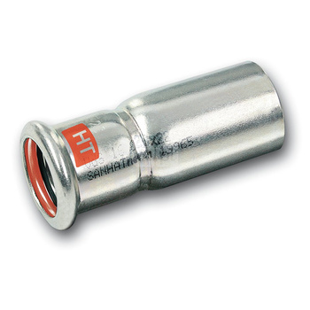 Nypel redukcja SANHA Therm Industry, Stal 22 mm x 15 mm, (ZZ x ZW)