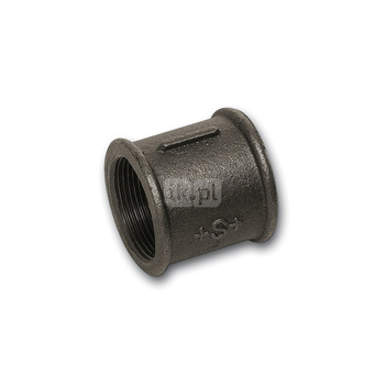 Mufa SANHA 272#, żeliwo (czarny), 1'' (GW)