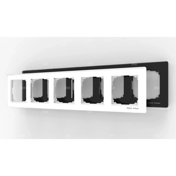 Ramka szklana pięciokrotna FG-05, kolor Czarny