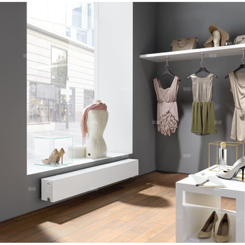 Kermi®X2®Plan-V Typ33 wys755x157x1205mm biały,10bar,zaworowy,lewy,z osłony