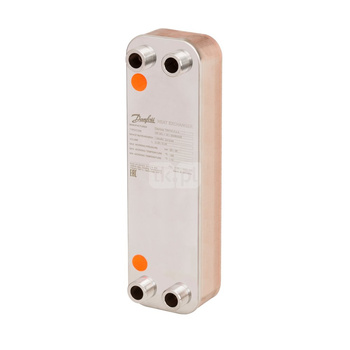 Mikropłytowy wymiennik ciepła XB06H+-1, Il. płytek: 70, 25 bar, miedź