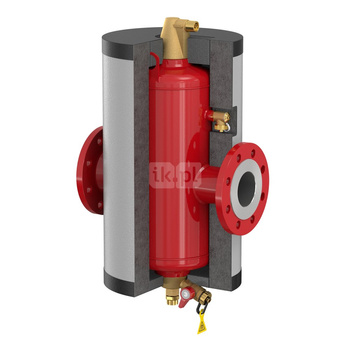 Płaszcz izolacyjny FLAMCO MEIBES Flamcovent Clean IsoPlus 100, fi 380 mm, wysokość 694 mm do separatora