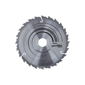 Tarcza pilarska Speedline Wood PIŁA TARCZ.-H SPEED 190X2.6X30Z24