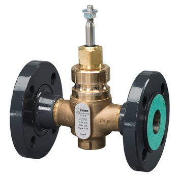 Zawór regulacyjny dwudrożny ESBE VLE325, DN 20 (kołnierz x kołnierz), zabezpieczenie: Stan surowy, PN 16, Kvs: 2.5 m3/h