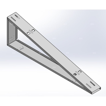 Wspornik trójkątny 25 stopni (rozłożony)  L2818 5 szt.