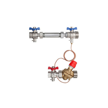 Kermi x-net zestaw instalacyjny Ciepłomierze AB-PM 1' poziomo DN20, 1 sz