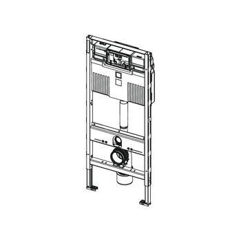 Stelaż podtynkowy do WC TECE profil, 1120 x 500 x 160 mm, regulowana wysokość, ze spłuczką
