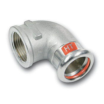 Kolano 90' Concept By SANHA Therm Industry, stal (cynk/nikiel), 54 mm x 2'' (zw x GW)