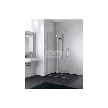 Kermi drzwi wahadłowo-składane Liga 2YL 0900x 2000 BV: 875-900 SIMG ESG klar Clean