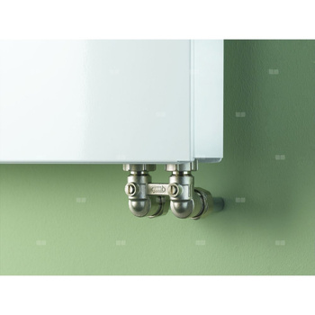 Kermi®X2®Plan-V Typ22 wys755x102x2005mm biały, 10 bar, zaworowy, prawy, z osłoną