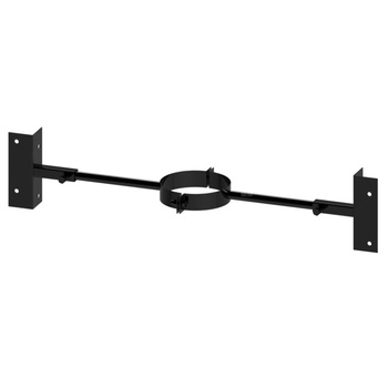 Uchwyt JEREMIAS DWS55L stal nierdzewna (ral9011mb) fi 200 mm (mocowanie - Krokwiowy)