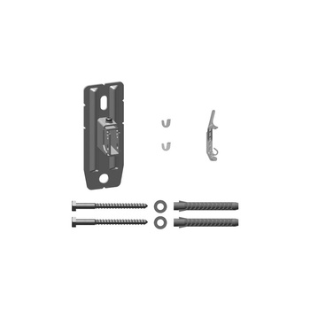 Uchwyt ścienny zmienny RAL 9016WA 60-100 mm, biały