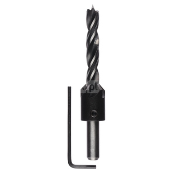 Wiertła spiralne do drewna z pogłębiaczem 10  mm