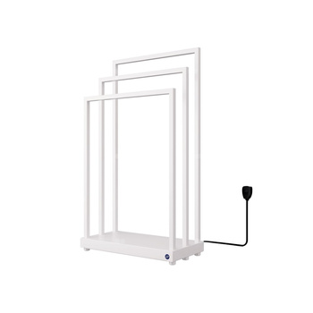 Grzejnik elektryczny (suszarka) INSTAL-PROJEKT MOBILO ELECTRO 2, wym. 900/500 mm, kolor biały mat, moc 105 W