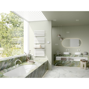 Kermi®Credo®Half®flat-E 1039x37x600 P=600W,RAL9016 SG,WWS biały,prawo