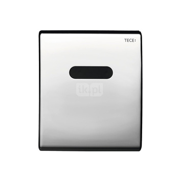Mechanizm spłukujący elektroniczny TECEplanus do pisuaru, zasilany 230/12V, chrom połysk