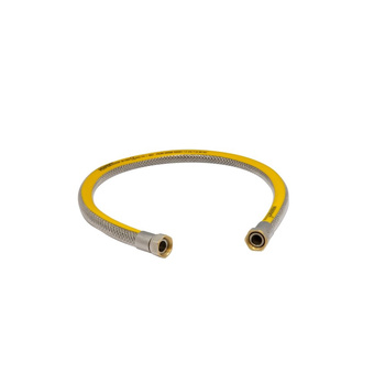 Wąż do gazu PERFEXIM PHA-250/2 ze złączem gwintowanym DN 12 Gwint wewnętrzny x Gwint wewnętrzny 750 mm, oplot: PCV