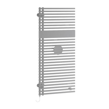 Grzejnik Kermi®Credo®Half®round-E 1800x600x46, P800W, srebro bł./srebro bł.,WRX1,lew.SKI