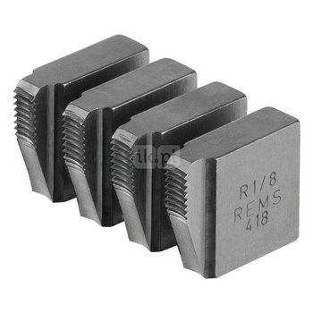 Noże gwintujące R 1/8, Zestaw REMS