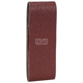 3-częściowy zestaw taśm szlifierskich do szlifierek taśmowych, wersja czerwona K = 40