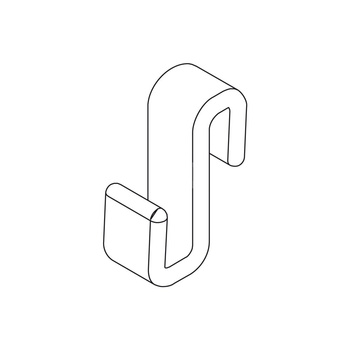 Haczyk na ręcznik KERMI Liga, do grzejników