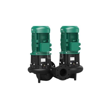 Pompa obiegowa WILO CronoTwin-DL 32/150-2,2/2-S1 typu in-line z silnikiem znormalizowanym 50 Hz, moc silnika 2.2kW 4.5 A 2900 obr/min, wlot Kołnierz DN 32