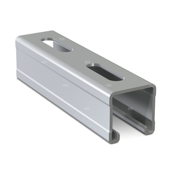 Szyna montażowa NICZUK NSZMF, gr. 1.5 mm, dł. 3000 mm, stal nierdzewna (pasywacja)