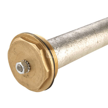 Anoda magnezowa Ø38x600 z korkiem 2" mosiężnym