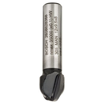 FREZ OKRĄGŁY R6/9,5/12 HM (203)