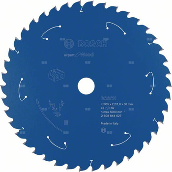 Ostrze do piły tarczowej bezprzewodowej Expert for Wood 305 x 2,2/1,6 x 30 T42
