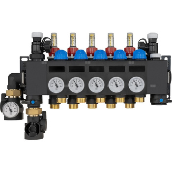 ProCalida CC 1 na 5 obiegów grzewczych, rotametry 0,75÷3,75 l/min