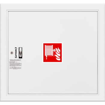 Hydrant DN 25 FIT wnękowy, wąż 30 m, zamek patent, RAL 9003