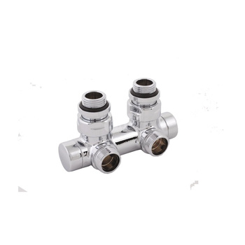 H3000 - figura kątowa, do instalacji dwururowych Design - biały