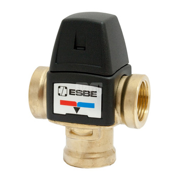 Zawór regulacyjny termostatyczny do wody ciepłej ESBE VTA351 RP3/4 20-1,6 mosiądz, DN 20, zakres temp. 35-60'C, Kvs 1.6 m3/h