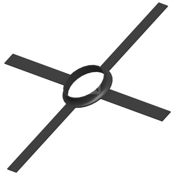 Obejma montażowa fi 60mm z tworzywa sztucznego