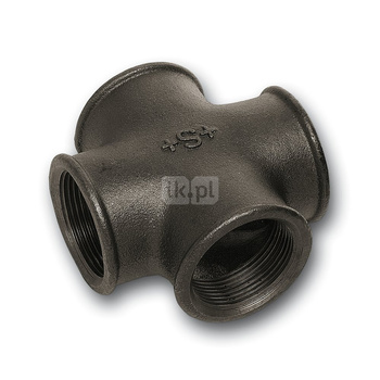 Czwórnik SANHA 180# żeliwo 1 1/4'', GW