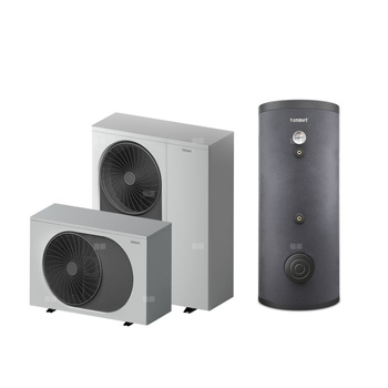 Pakiet 2 - Pompa ciepła powietrzna powietrze-woda monoblok TERMET Heat Gold 9 DC 5.9 kW 230 V + Zasobnik c.w.u. TERMET AQUA 200