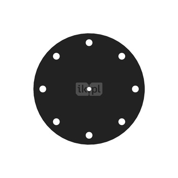 Uszczelka flanszy Ø 180 mm z otworem do montażu anody magnezowej