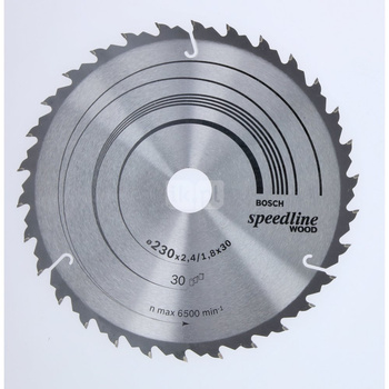 Tarcza pilarska Speedline Wood PIŁA TARCZ.-H SPEED 230X2.6X30Z30