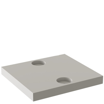 Płytka ślizgowa PEHD 90x100x15mm DN80 PEHD90