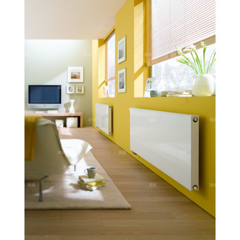 Kermi®X2®Plan-V Typ22 wys755x102x505mm biały,10bar,zaworowy,lewy,z osłony