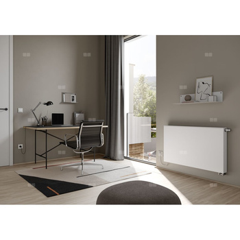 Kermi® x-flair® Plan VP T22 905x1005 878W,RAL9016, 10 bar,z osłoną,lewo