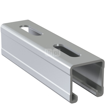 Szyna montażowa NICZUK SZMF, gr. 2.5 mm, dł. 4000 mm, stal nierdzewna (ocynk galwaniczny)