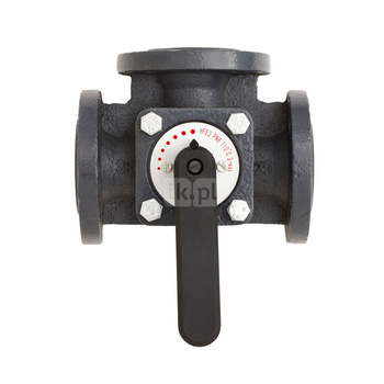 Zawór regulacyjny 3-drożny DANFOSS żeliwo (stan surowy) kołnierz DN 20, 20 mm, max. 110'C, max. 0.5bar, ze sterowaniem elektrycznym