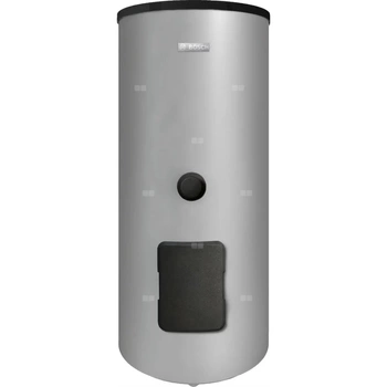 Stojący, cylindryczny, emaliowany podgrzewacz c.w.u. do pomp ciepła z dwoma w wężownicami WPS490-1 EP 1 C