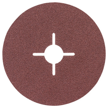 FIBR.D125MM P80 E/MET ALOX BR MIN 50