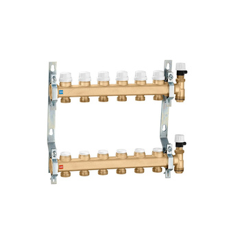 Zespół rozdzielaczy. 1" x 13 wyjść 3/4" GZ